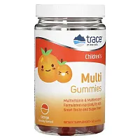 Trace Minerals ®, Children&#x27;s Multi Gummies, Orange, 60 Gummies