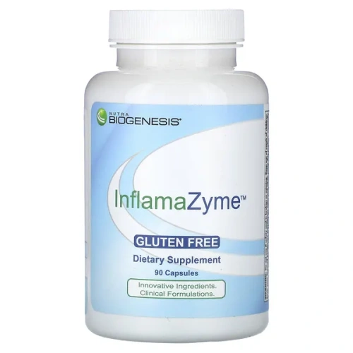 Nutra BioGenesis, InflamaZyme, 90 Capsules