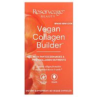 Reserveage Beauty, Vegan Collagen Builder, 60 Veggie Capsules