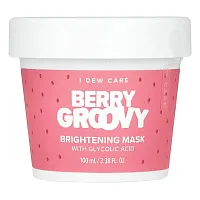 I Dew Care, Berry Groovy, Brightening Beauty Mask with Glycolic Acid , 3.38 fl oz (100 ml)