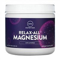 MRM Nutrition, Relax-All Magnesium, магний, с нейтральным вкусом, 226 г (8 унций)