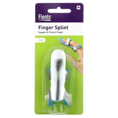 Flents, Finger Splint, Toad, Medium, 1 Piece