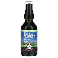 WishGarden Herbs, Kick-Ass Allergy, Seasonal Rescue!, 2 fl oz (59 ml)