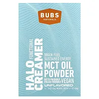 BUBS Naturals, Halo Creamer, MCT Oil Powder, Unflavored, 14 Packets, 0.35 oz (10 g) Each