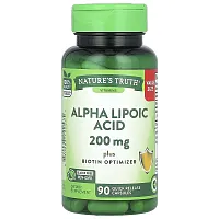 Nature&#x27;s Truth, Alpha Lipoic Acid, 200 mg, 90 Quick Release Capsules