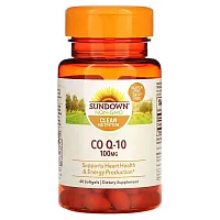 Sundown Naturals, Co Q-10, 100 mg, 40 Softgels