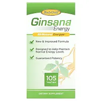 BodyGold, Ginsana Energy, All-Natural Energizer, 105 VegCaps