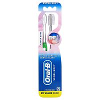 Oral-B, Sensi-Soft, Extra-Soft, 2 зубные щетки