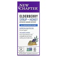 New Chapter, Elderberry Syrup + Honey , 4 fl oz (118 ml)