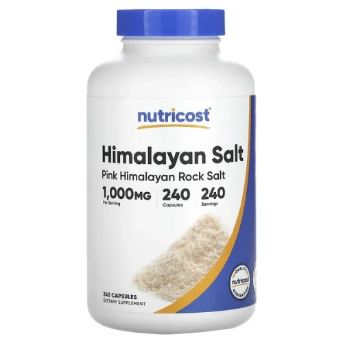 Nutricost, Himalayan Salt , 1,000 mg , 240 Capsules