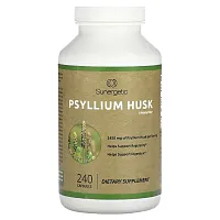 Sunergetic, Psyllium Husk Dietary Fiber, 1,450 mg, 240 Capsules