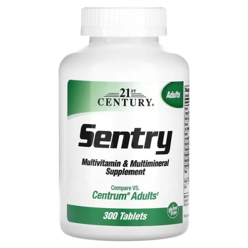 21st Century, Sentry, Adults Multivitamin &amp; Multimineral Supplement, 300 Tablets