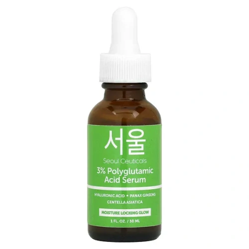 SeoulCeuticals, 3% Polyglutamic Acid Serum, 1 fl oz (30 ml)