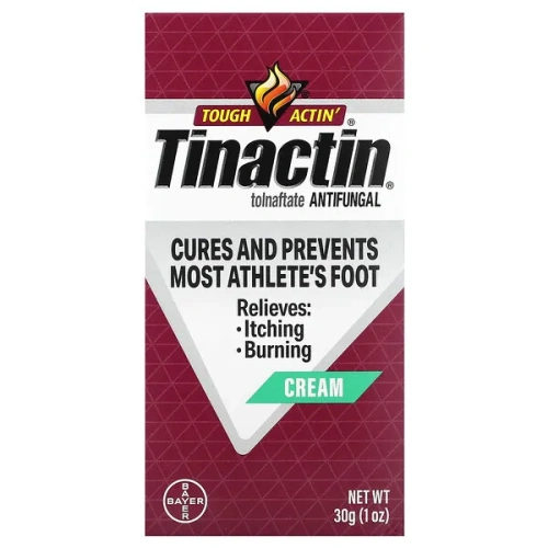 Tinactin, Athlete&#x27;s Foot, Cream, 1 oz (30 g)