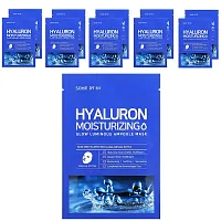 SOME BY MI, Glow Luminous Ampoule Beauty Mask, Hyaluron Moisturizing, 10 Sheets, 25 g Each