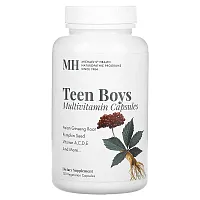 Michael&#x27;s Naturopathic, Teen Boys Multivitamin, 120 Vegetarian Capsules