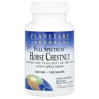 Planetary Herbals, Full Spectrum™ Horse Chestnut, 300 mg, 120 Tablets