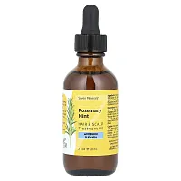 Seven Minerals, Rosemary Mint, Hair &amp; Scalp Treatment Oil, With Biotin &amp; Keratin , 2 fl oz (60 ml)