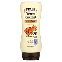 Hawaiian Tropic, Sheer Touch, Ultra Radiance, солнцезащитный лосьон с SPF 30, 236 мл