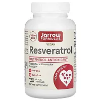 Jarrow Formulas, Resveratrol, 120 Veggie Capsules