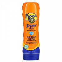 Banana Boat, Солнцезащитный лосьон Ultra Sport, с широким спектром защиты с SPF 30+, 236 мл