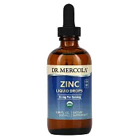 Dr. Mercola, Zinc, 15 mg, 3.88 fl oz (115 ml)