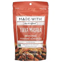 Made With, Seasoned Roasted Almonds, Tikka Masala, 6 oz (170 g)