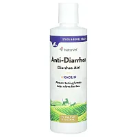 NaturVet, Anti-Diarrhea, Diarrhea Aid + Kaolin, For Dogs &amp; Cats, 8 fl oz (236 ml)