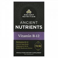 Ancient Nutrition, Витамин B12, 30 капсул