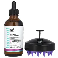 artnaturals, Hair Growth Kit, Biotin + Collagen Oil, 2 Piece Kit